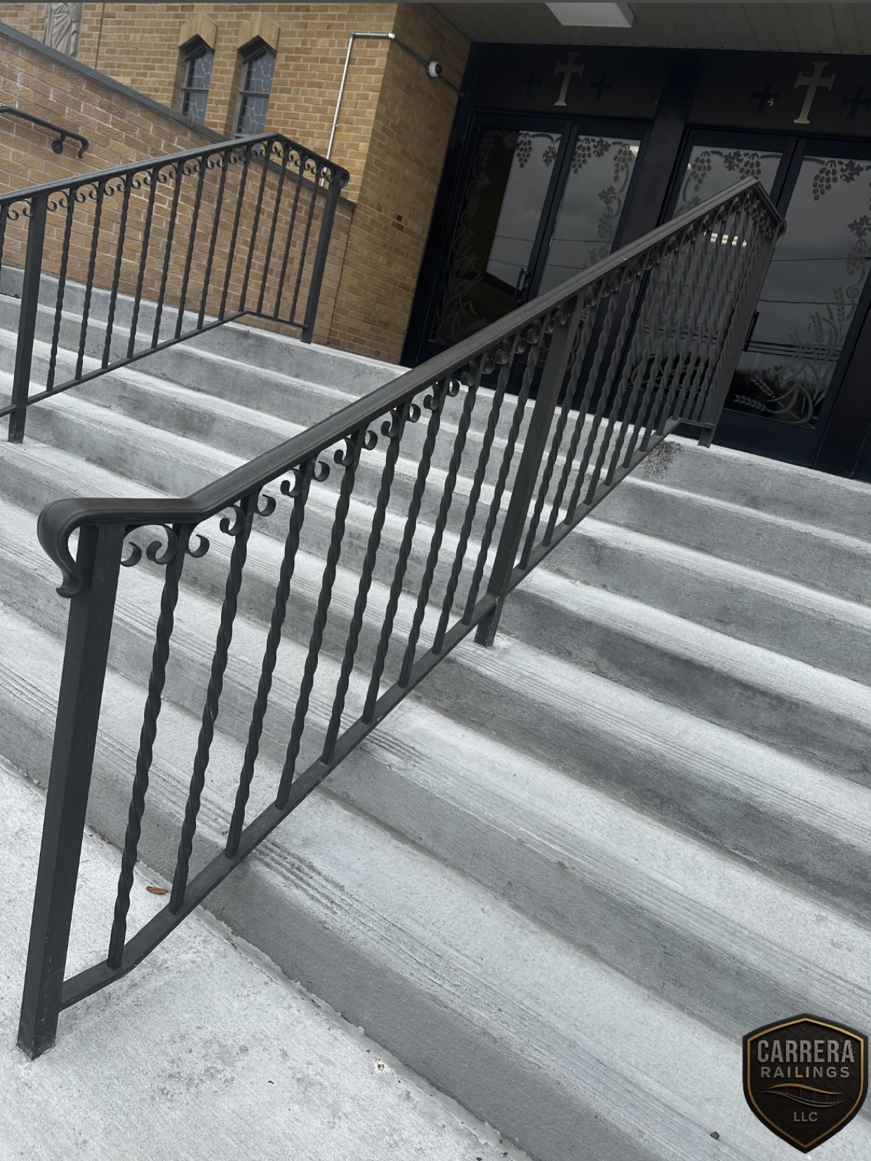 A stunning balcony enhanced by our railings.